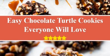 Chocolate Turtle Cookies
