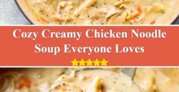 Creamy Chicken Noodle Soup