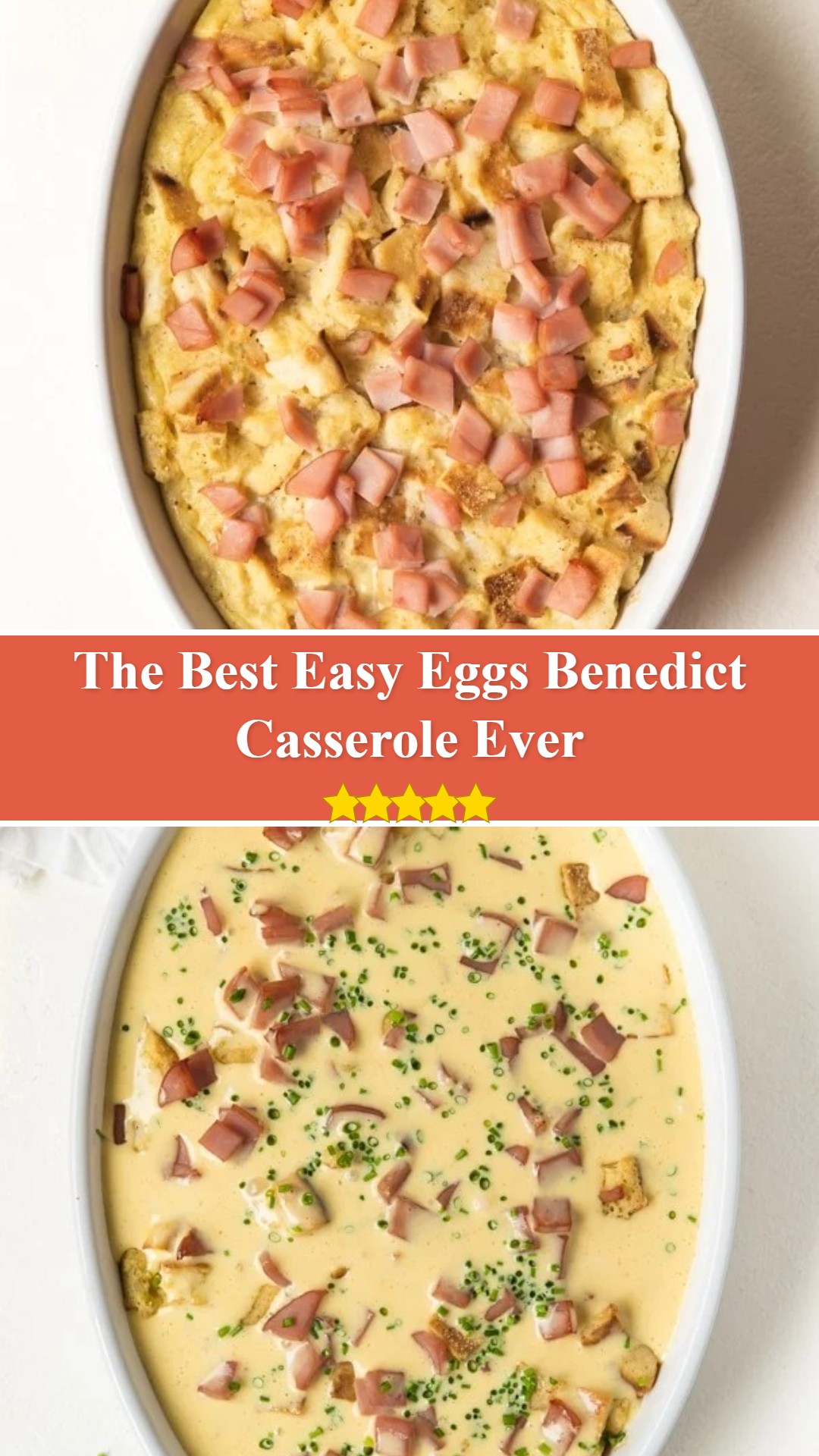 Easy Eggs Benedict Casserole