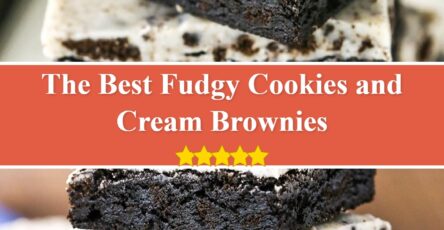 Fudgy Cookies and Cream Brownies