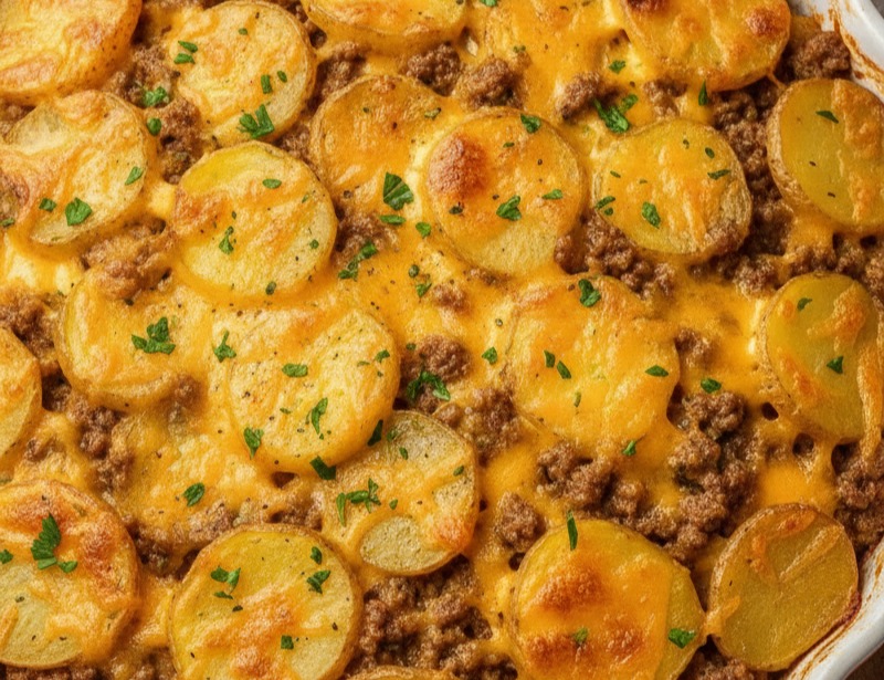 Hobo Casserole Ground Beef Recipe Easy suggested serving
