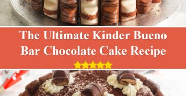 Kinder Bueno Bar Chocolate Cake Recipe