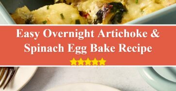 Overnight Artichoke & Spinach Egg Bake
