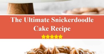 Snickerdoodle Cake