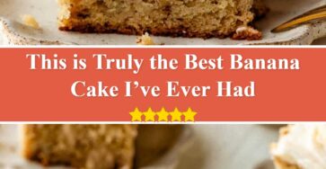 The Best Banana Cake I’ve Ever Had